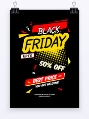 Black Friday Sale Abstract Background.