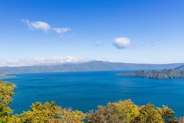 Towada Hachimantai National Park in early autumn