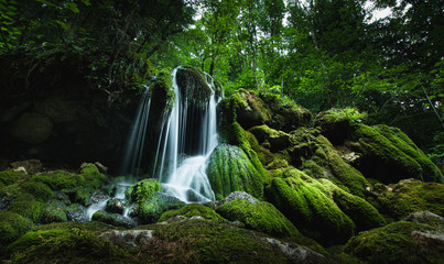 Waterfall in Austria bear trail - Bärenschützklamm