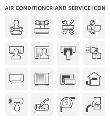 Air conditioner icon
