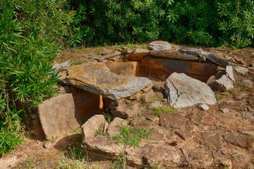 Obraz premium Die Nekropole von Populonia