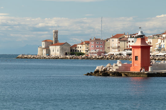 Piran Bay Slovenia Harbour