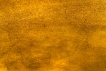 Texture cuir jaune doré