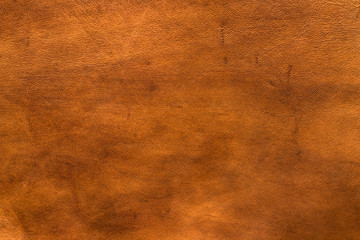 Texture cuir orange cuivré
