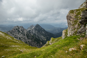 Mountain scenery in Slovenia - Mangart