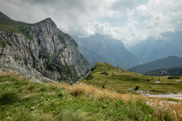 Mountain scenery in Slovenia - Mangart