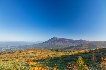Fototapeta premium Towada Hachimantai National Park in early autumn