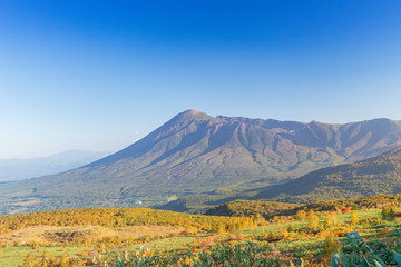 Towada Hachimantai National Park in early autumn