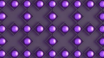 Fototapeta premium Interior pattern, architectural background. 3d illustration, 3d rendering.