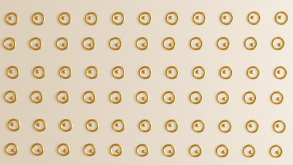 Interior pattern, architectural background. 3d illustration, 3d rendering.