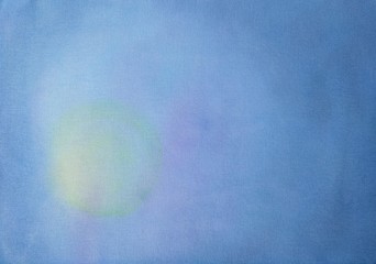 Background of dyed fabric. Beautiful abstract background. Sky, sea, blue background