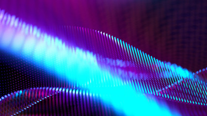 Luxury glitter background. 3d illustration, 3d rendering.