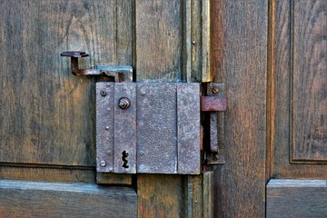 the old door handle