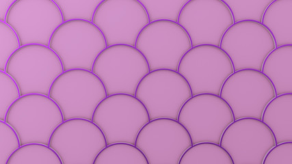 Interior pattern, architectural background. 3d illustration, 3d rendering.