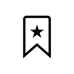 Bookmark Ribbon Symbol Icon Vector Design Illustration EPS 10