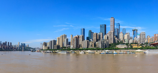 Fototapeta na wymiar Modern metropolis skyline,Chongqing,China.
