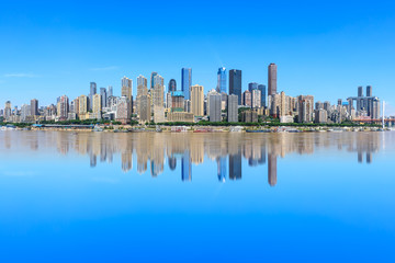 Fototapeta premium Modern metropolis skyline,Chongqing,China.