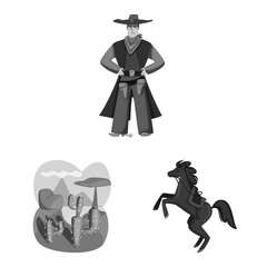 Vector design of ranch and farm symbol. Collection of ranch and history vector icon for stock.