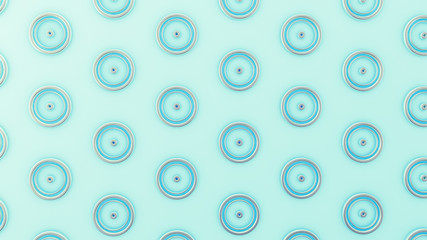 Interior pattern, architectural background. 3d illustration, 3d rendering.