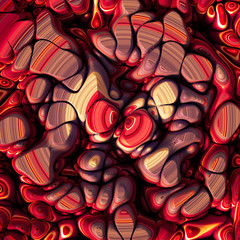 Soft, nice abstract background in bright colors. 3d illustration, 3d rendering.