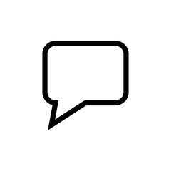 Naklejka premium Bubble Speech Symbol Icon Vector Design Illustration EPS 10