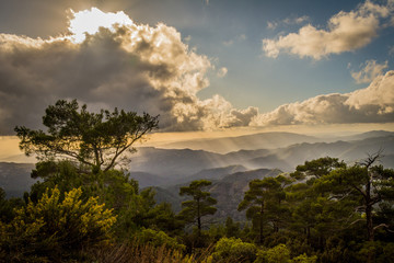 Pano Platres in Troodos mountains, Cyprus