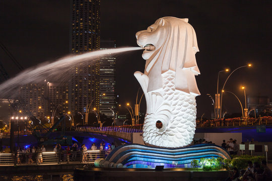  The Merlion statue