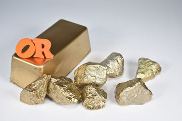 or gold lingot richesse fortune argent euro