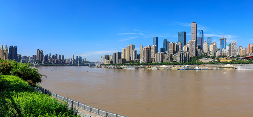 Fototapeta premium Modern metropolis skyline,Chongqing,China.