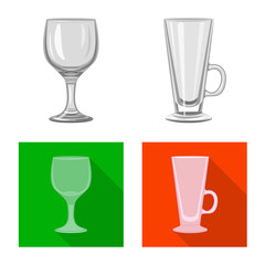 Vector design of form and celebration symbol. Collection of form and volume vector icon for stock.