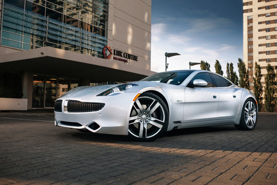 Fisker Karma EVER at the parking