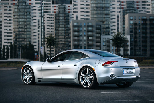 Fisker Karma EVER at the parking