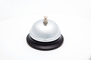 Bell on white background.