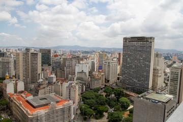  View of the Martinelli Building - Brazil