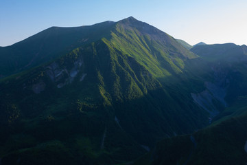Mountain Landscape In The Evening