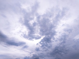 blue sky with white clouds