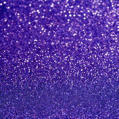 Naklejka na ściany i meble Top view bright purple glitter background