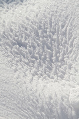 a snow background close up