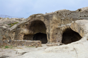 Ancient buildings in Georgia. Cave City, Cave Town