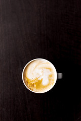 Messed up Latte art - Coffee