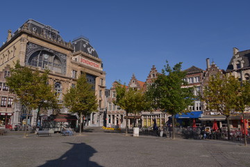 Naklejka premium travel in Belgium