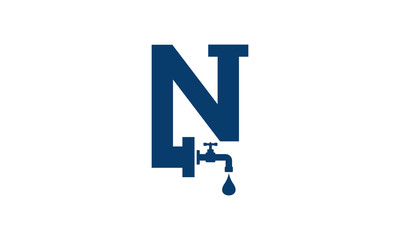 n plumbing with water faucet