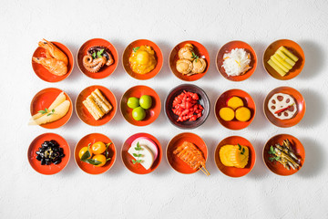 一般的なおせち料理 General Japanese New Year dishes(osechi)
