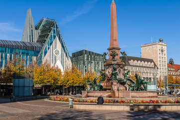 Leipzig Sachsen Augustusplatz 