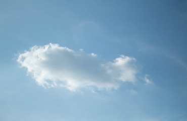 Fototapeta premium Cloud and blue sky background
