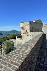 Fototapeta na wymiar The Fortress of San Leo