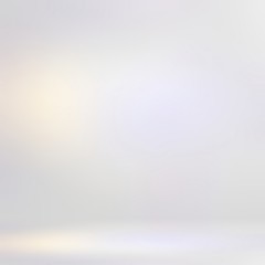 Obraz premium 3d background amazing pearl holographic abstraction. Bright light studio template. Impressive gemstone shiny texture. Golden light on subtle silver empty wall. Pastel attractive backdrop.