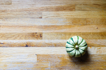 Squash on Wood