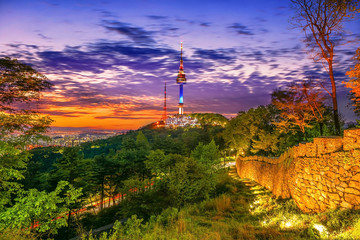 Seoul tower,Namsan tower in korea