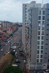 City Landscape, View From Above. 